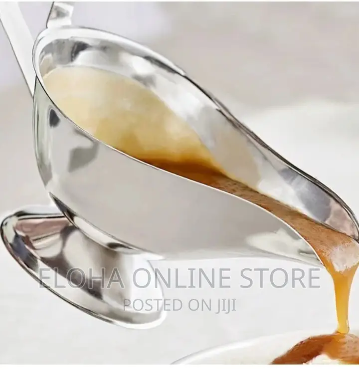 Metallic Sauce Boat