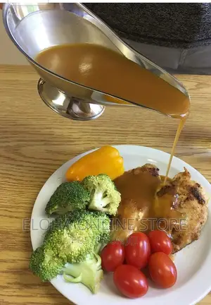 Metallic Sauce Boat