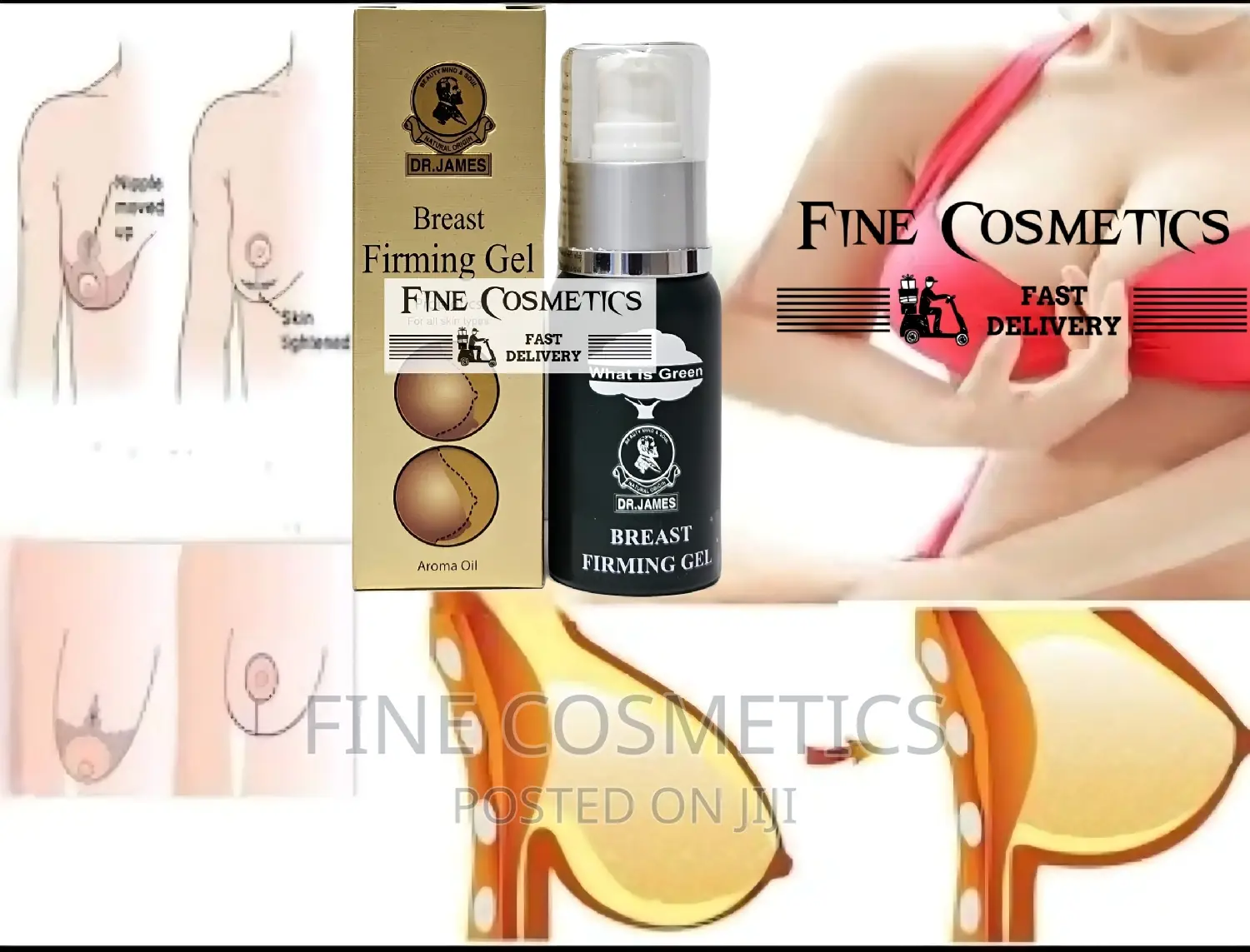 DR JAMES BREAST FIRMING GEL | Chest Lifting and Tightening.