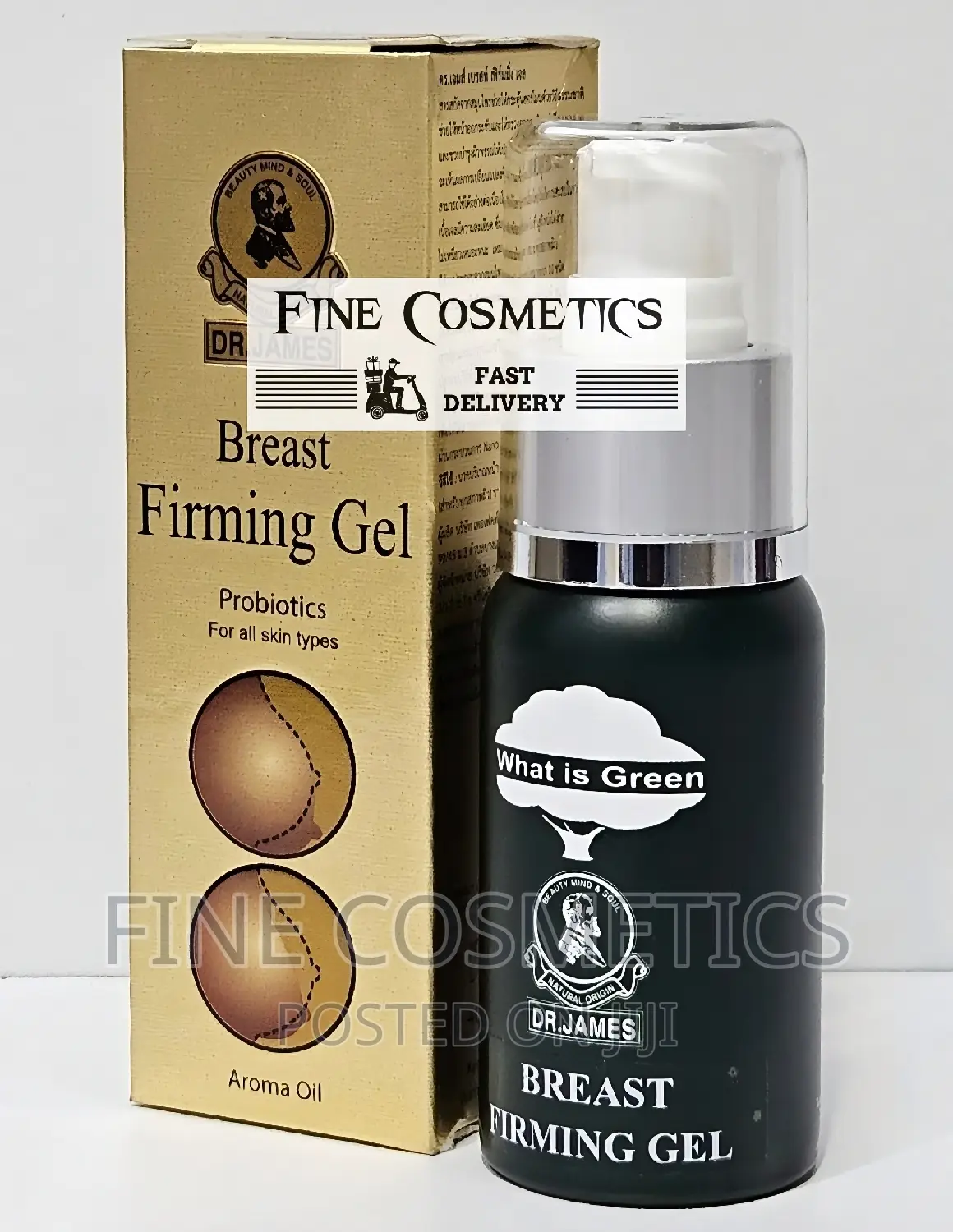 DR JAMES BREAST FIRMING GEL | Chest Lifting and Tightening.