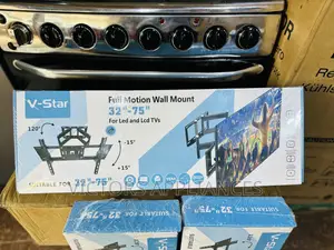 Full Motion Heavy Duty Wall Mount Brackets for 32”-75”