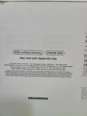 New Desktop Computer Apple Mac Mini M2 8GB Apple M2 SSD 256GB