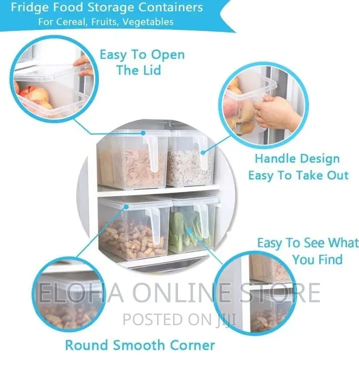 Refrigerator Food Storage Containers