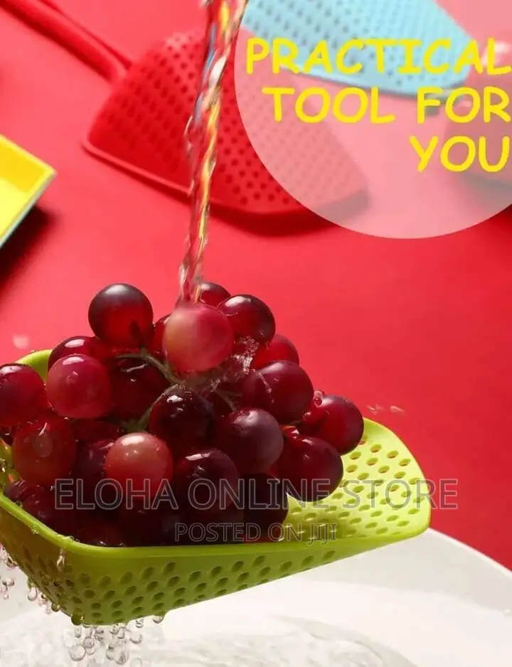 Cooking Sholves Food Strainer Scoop