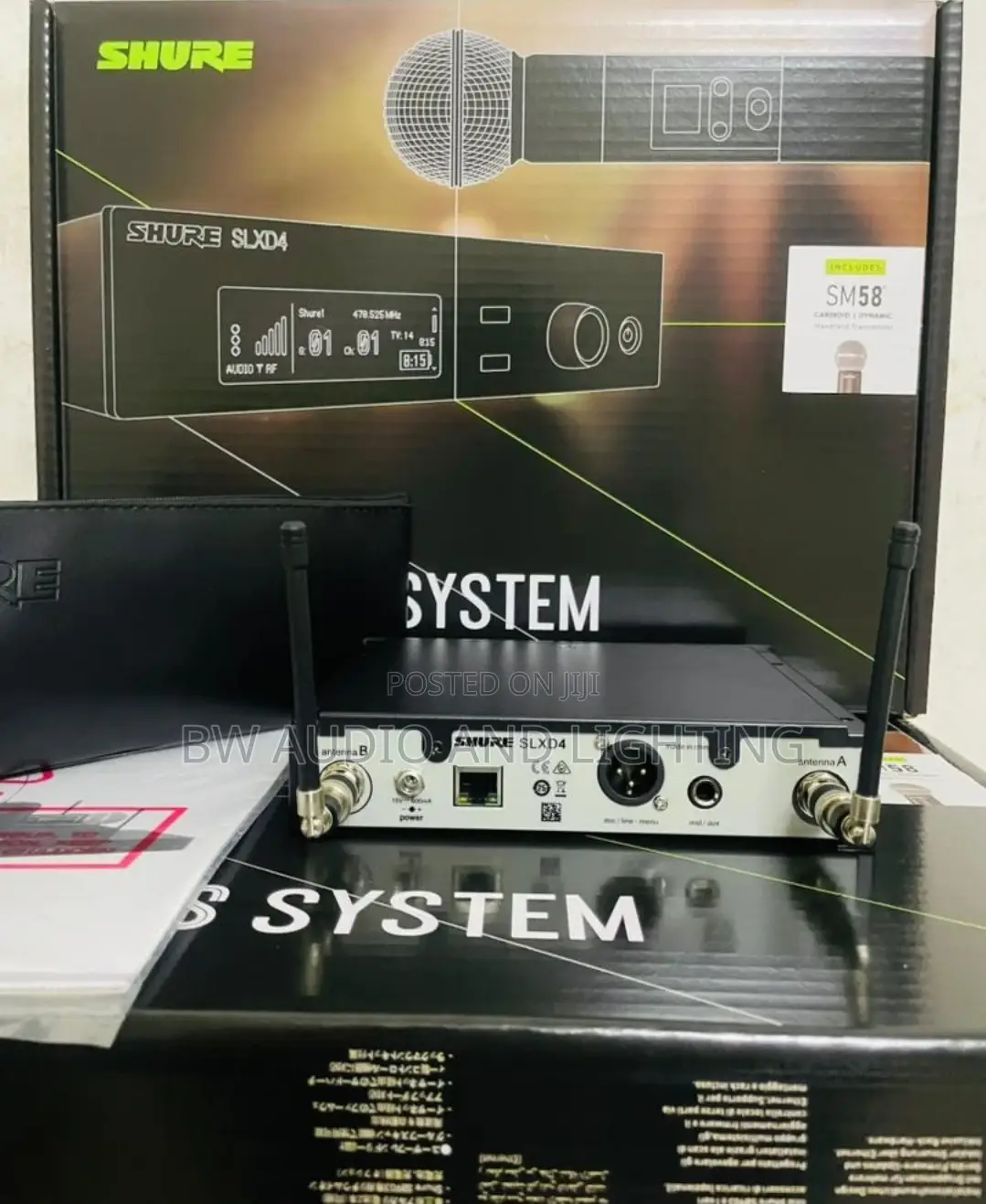 Shure LXD4 Wirless Microphones