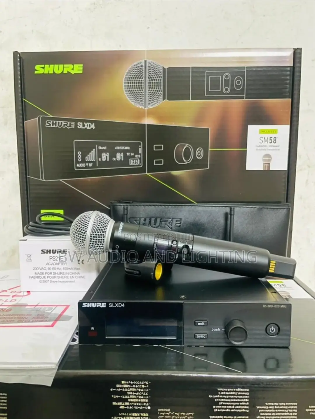 Shure LXD4 Wirless Microphones