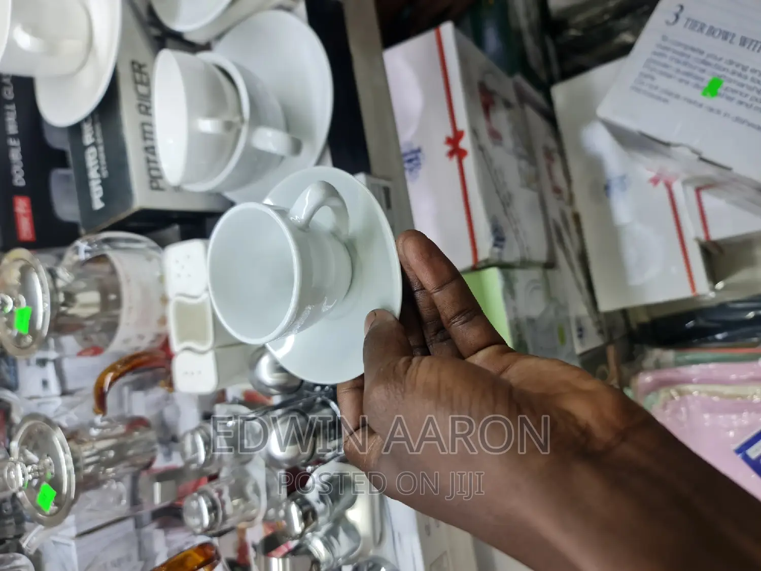 Espresso Cup Saucer Set 24pcs
