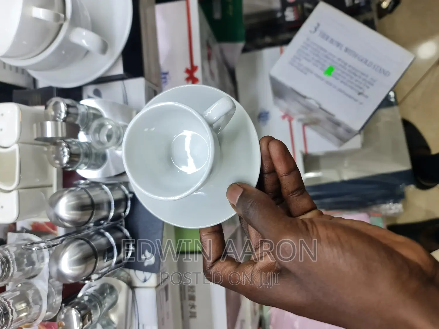 Espresso Cup Saucer Set 24pcs