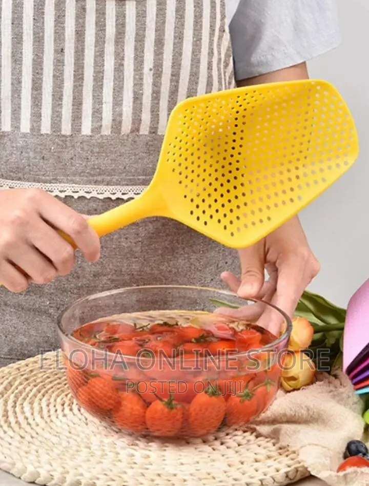 Cooking Sholves Food Strainer Scoop