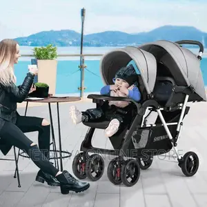 Big Size Foldable Twin Stroller