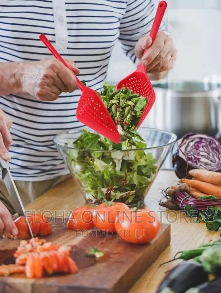Cooking Sholves Food Strainer Scoop
