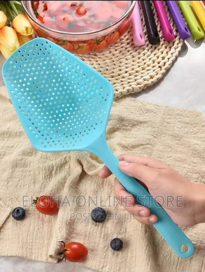 Cooking Sholves Food Strainer Scoop