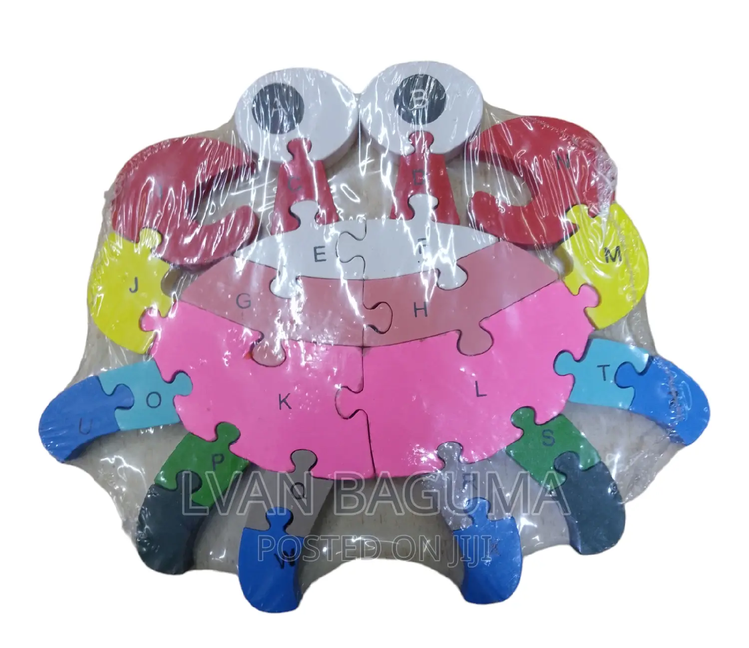 Wooden Letters (A-Z) Puzzles For Kids - Educational.