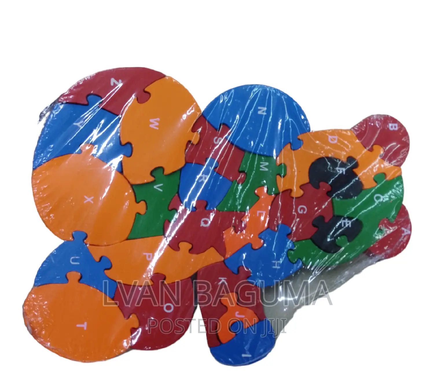Wooden Letters (A-Z) Puzzles For Kids - Educational.