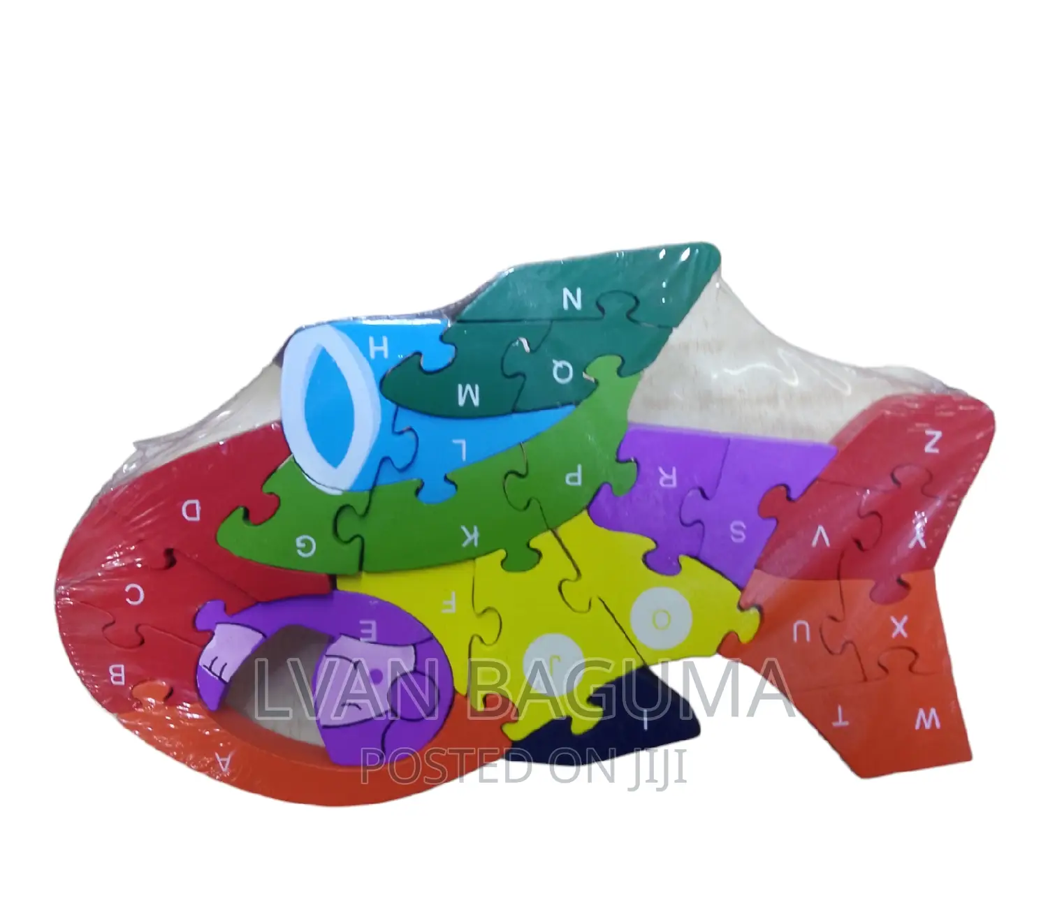 Wooden Letters (A-Z) Puzzles For Kids - Educational.