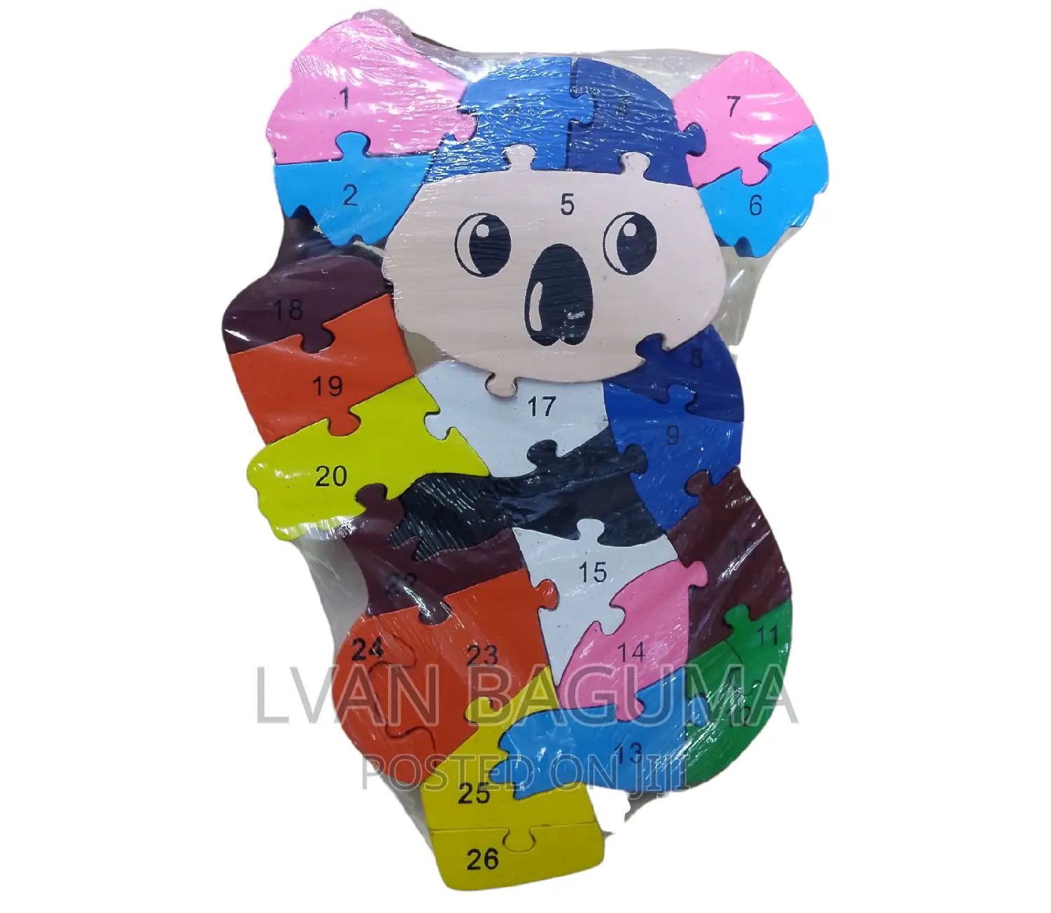 Wooden Letters (A-Z) Puzzles For Kids - Educational.