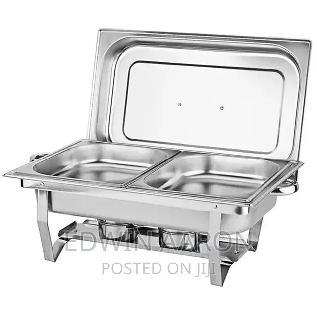 Stainless Steel Chafing Dish With 2 Pans
