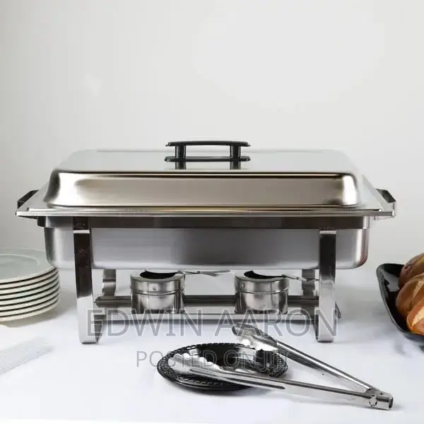 Stainless Steel Chafing Dish With 2 Pans