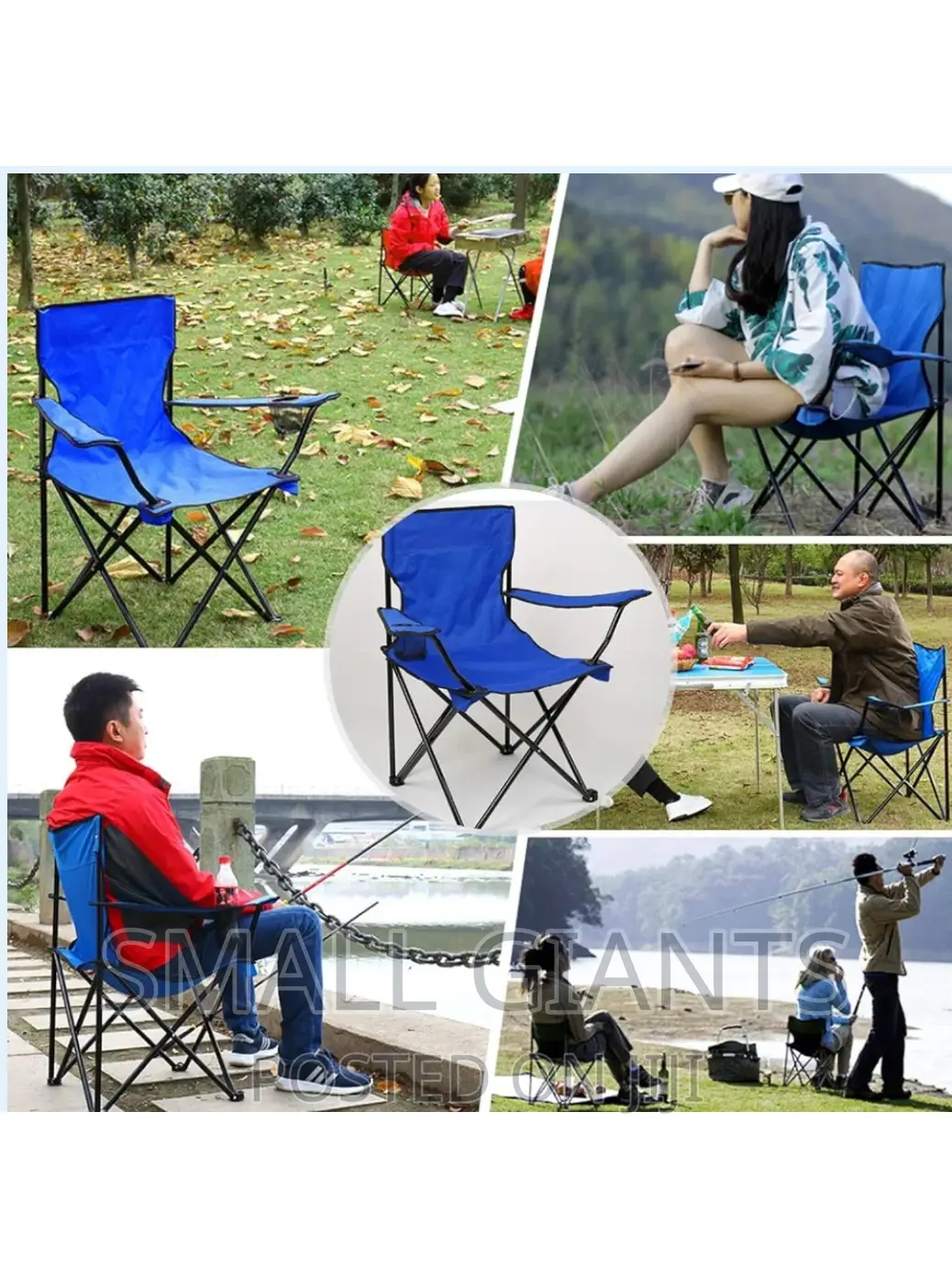 Armrest Fine Living Camping Folding Chair