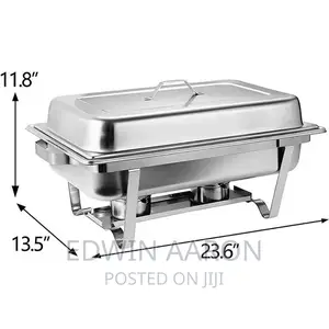 Stainless Steel Chafing Dish With 3 Pans
