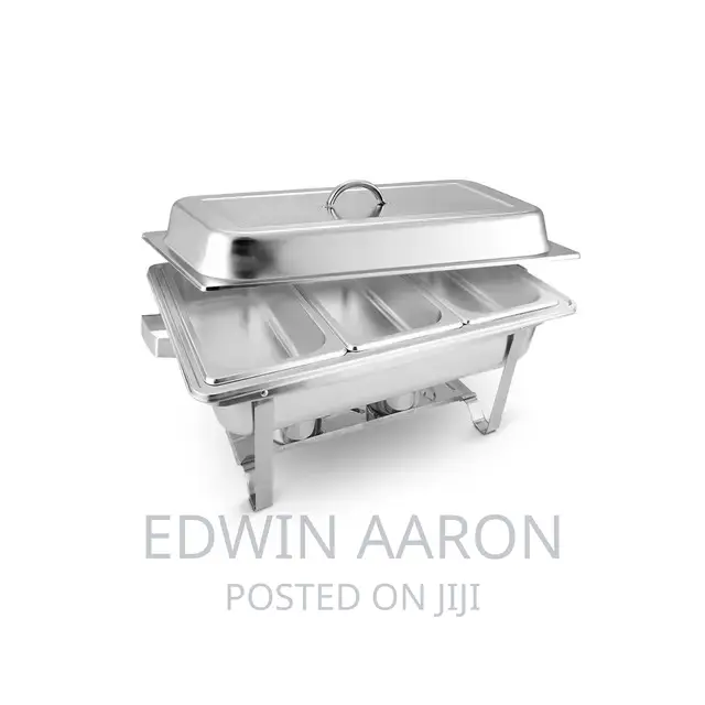 Stainless Steel Chafing Dish With 3 Pans
