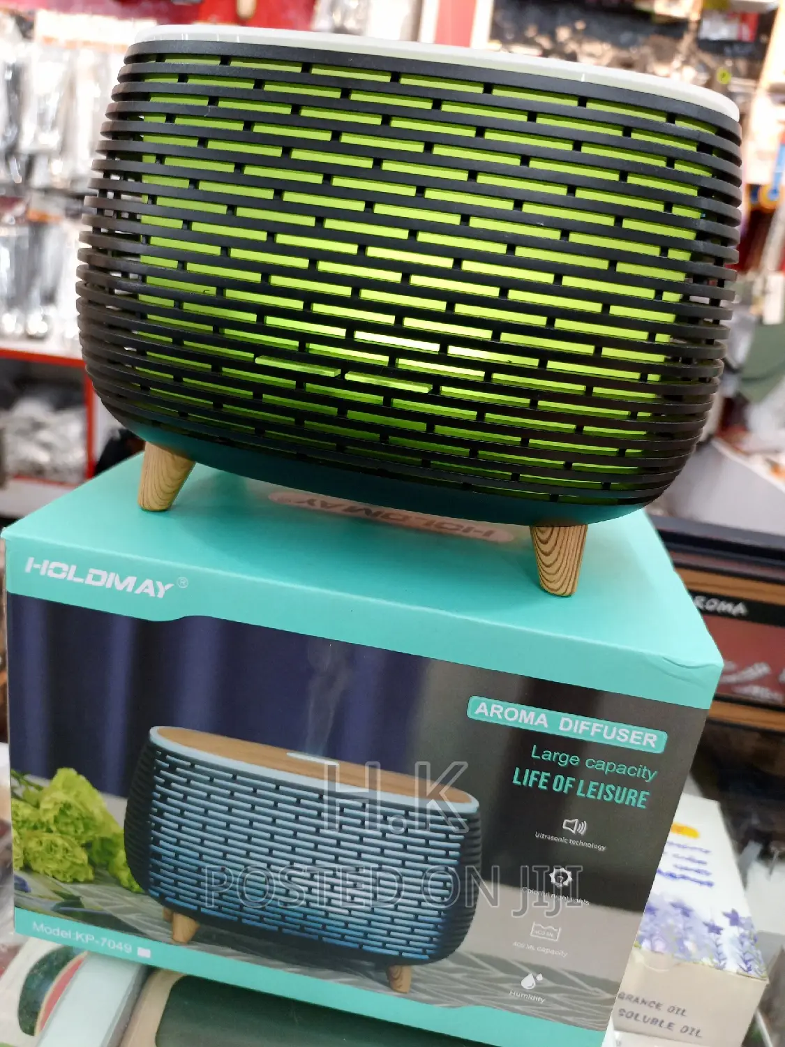 400mls Essential Oil Diffuser With 7 Color Lights