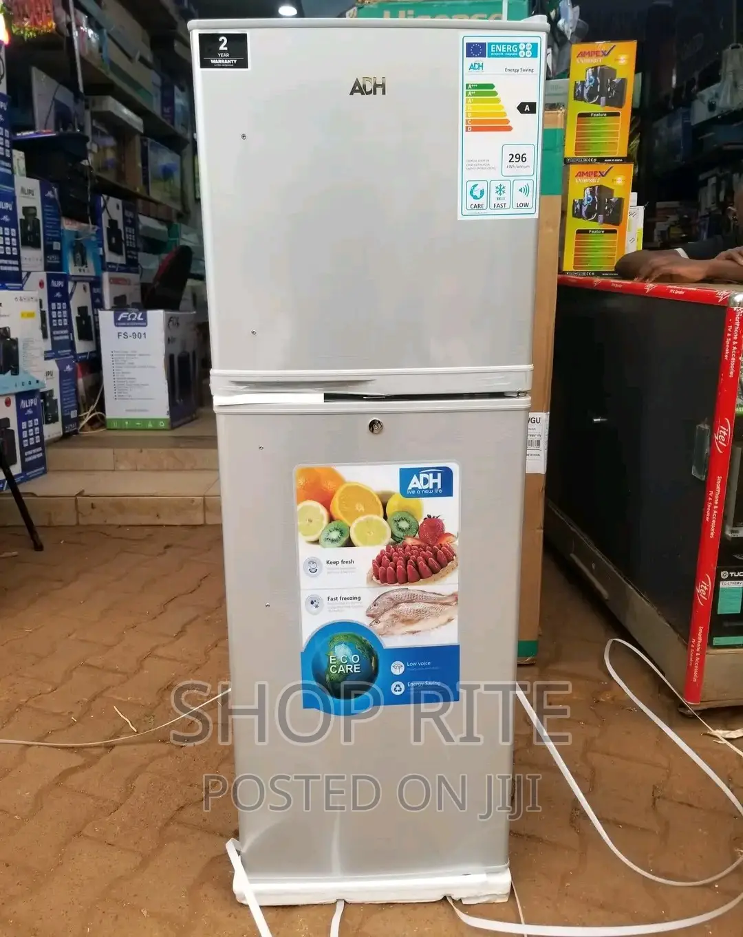 Adh Refrigerator Double Door 168 Liters