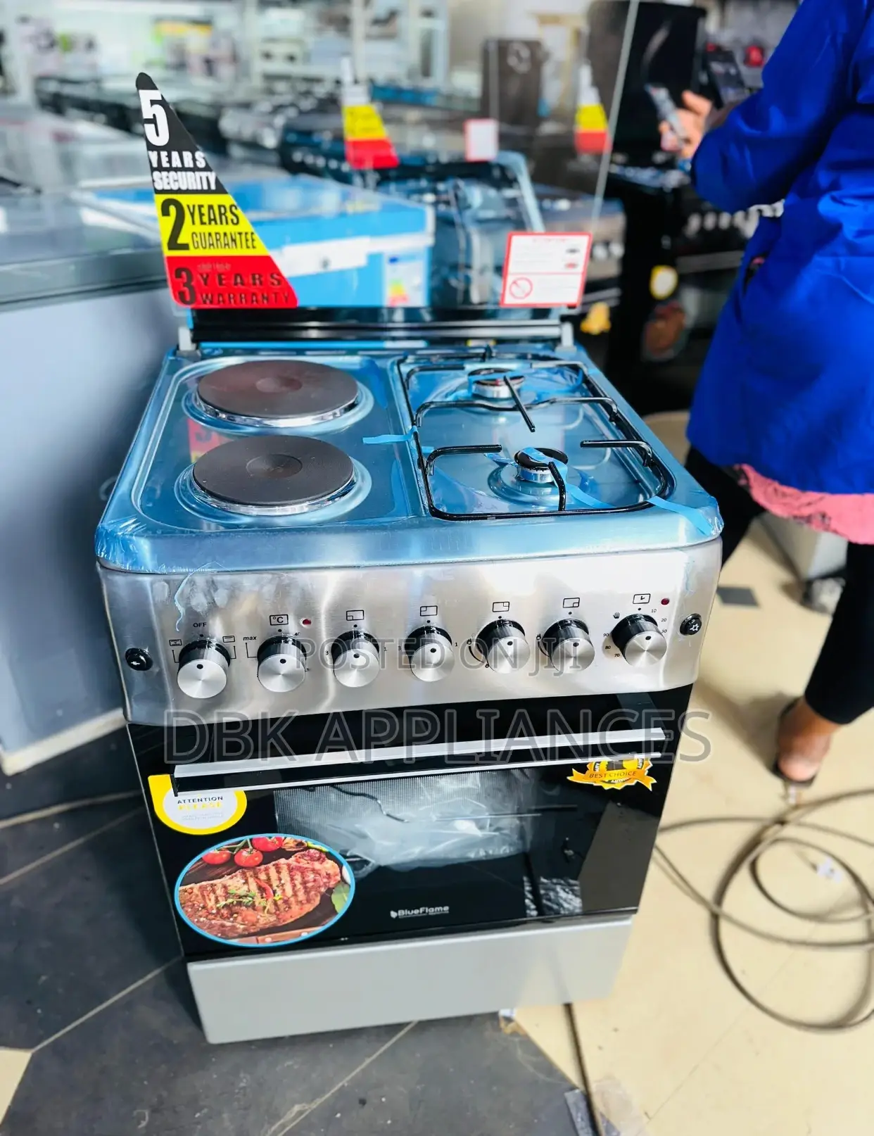 Blueflame 2gas + 2electric Cookers Original 2yr Warranty