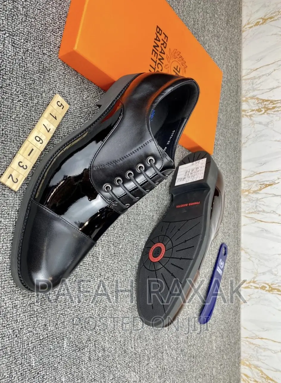 Original Classic Franco Banetti Leather Gentle Shoes