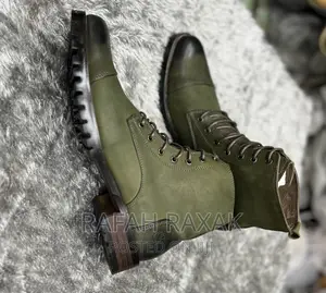 Original Men’S Army Green Leather Timberland Boot