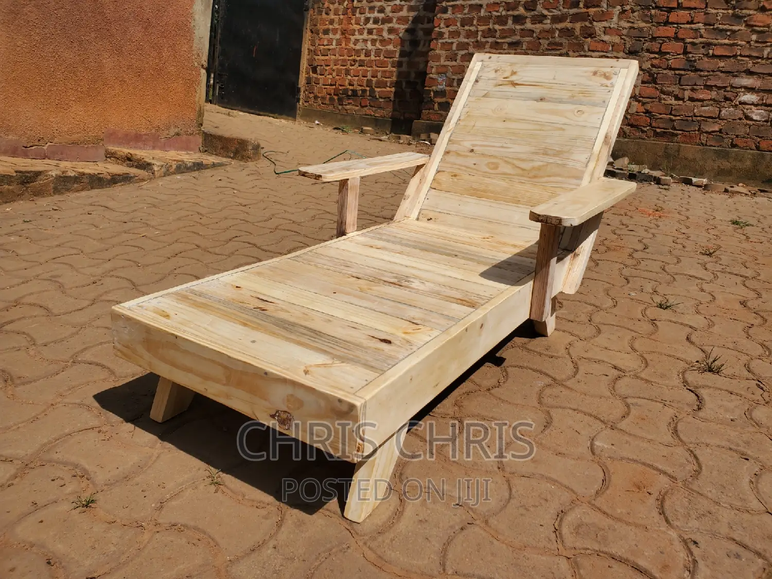Pallet Beach,Porch,Compoud or Sauna Resting Chair Bed
