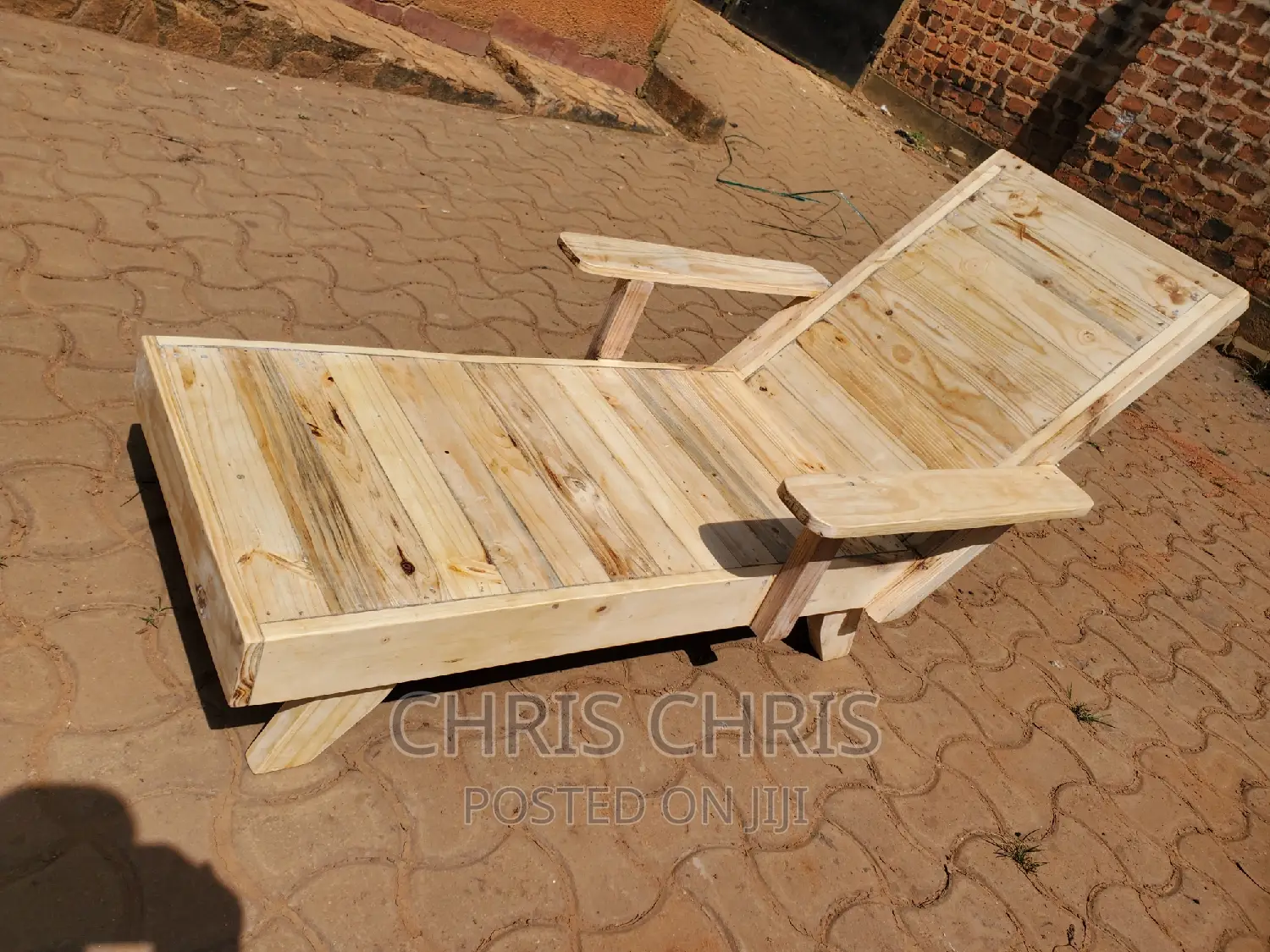 Pallet Beach,Porch,Compoud or Sauna Resting Chair Bed