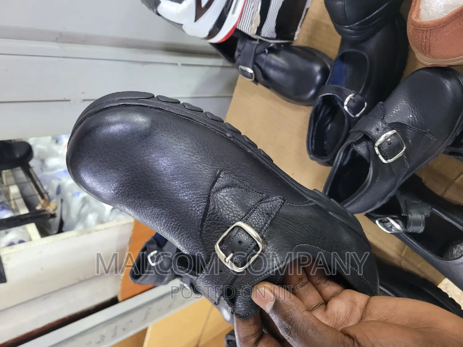 Leather Children School Shoes