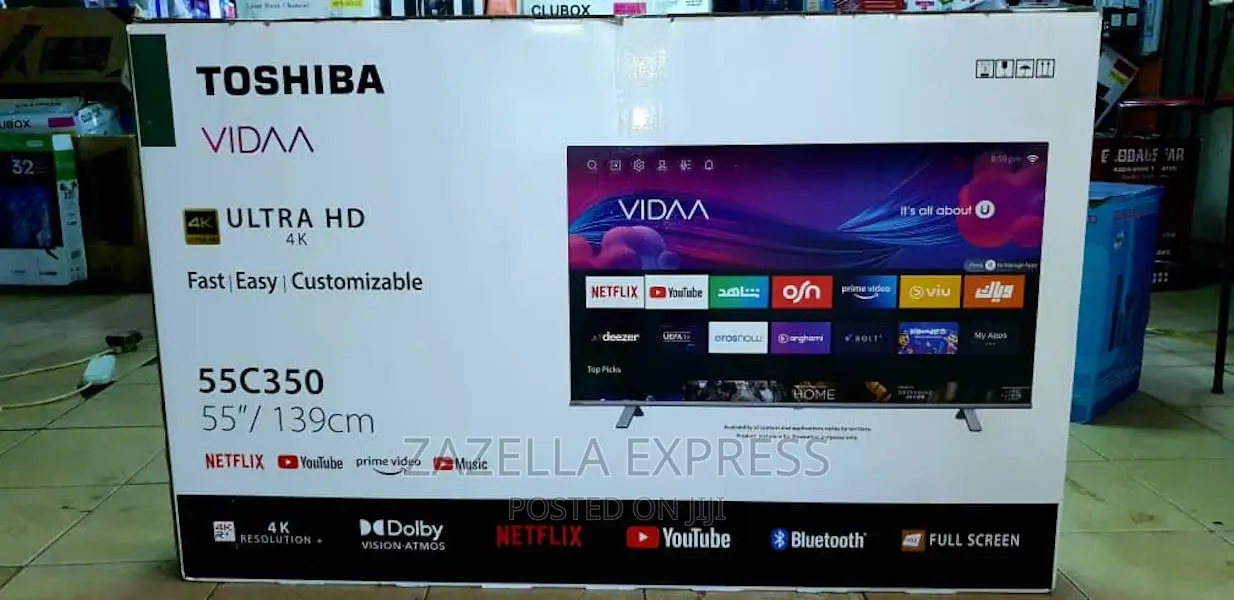 Toshiba 50-Inch Uhd -Vidaa Smart Led Tv