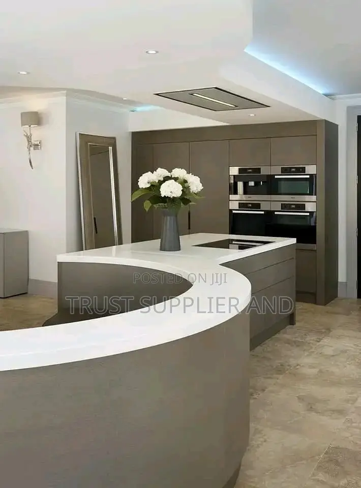 Gypsum Ceiling Reception Kololo 23