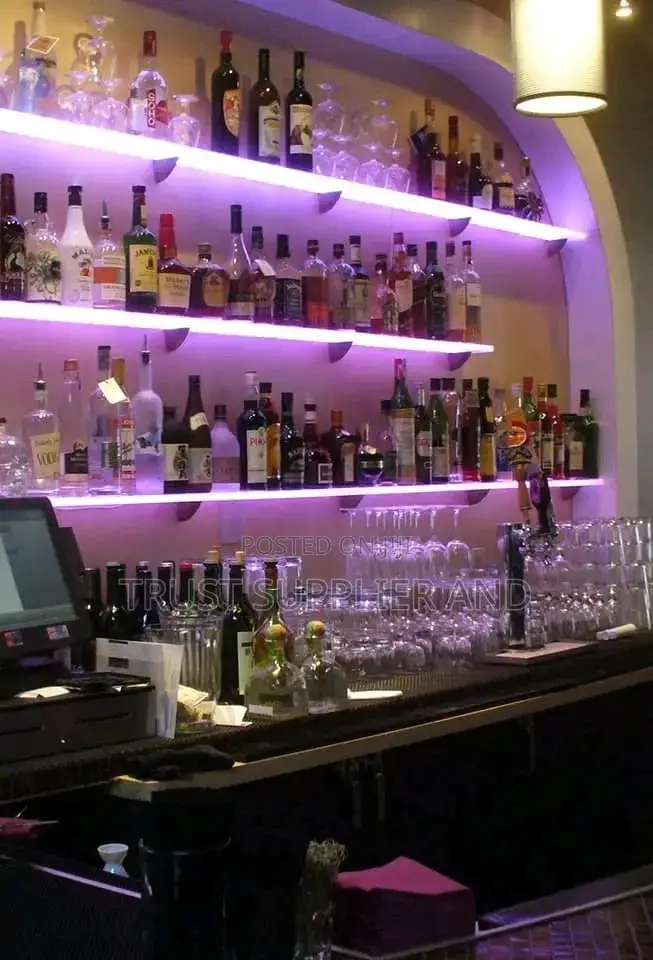 Gypsum Shelves Bukoto Bar 120