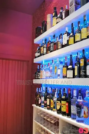 Gypsum Shelves Bukoto Bar 120