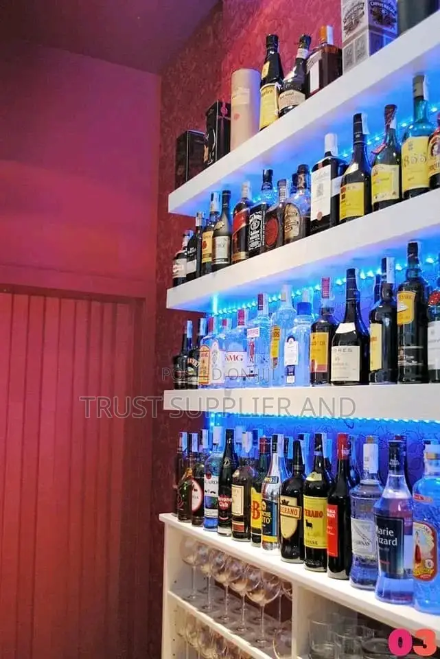 Gypsum Shelves Bukoto Bar 120