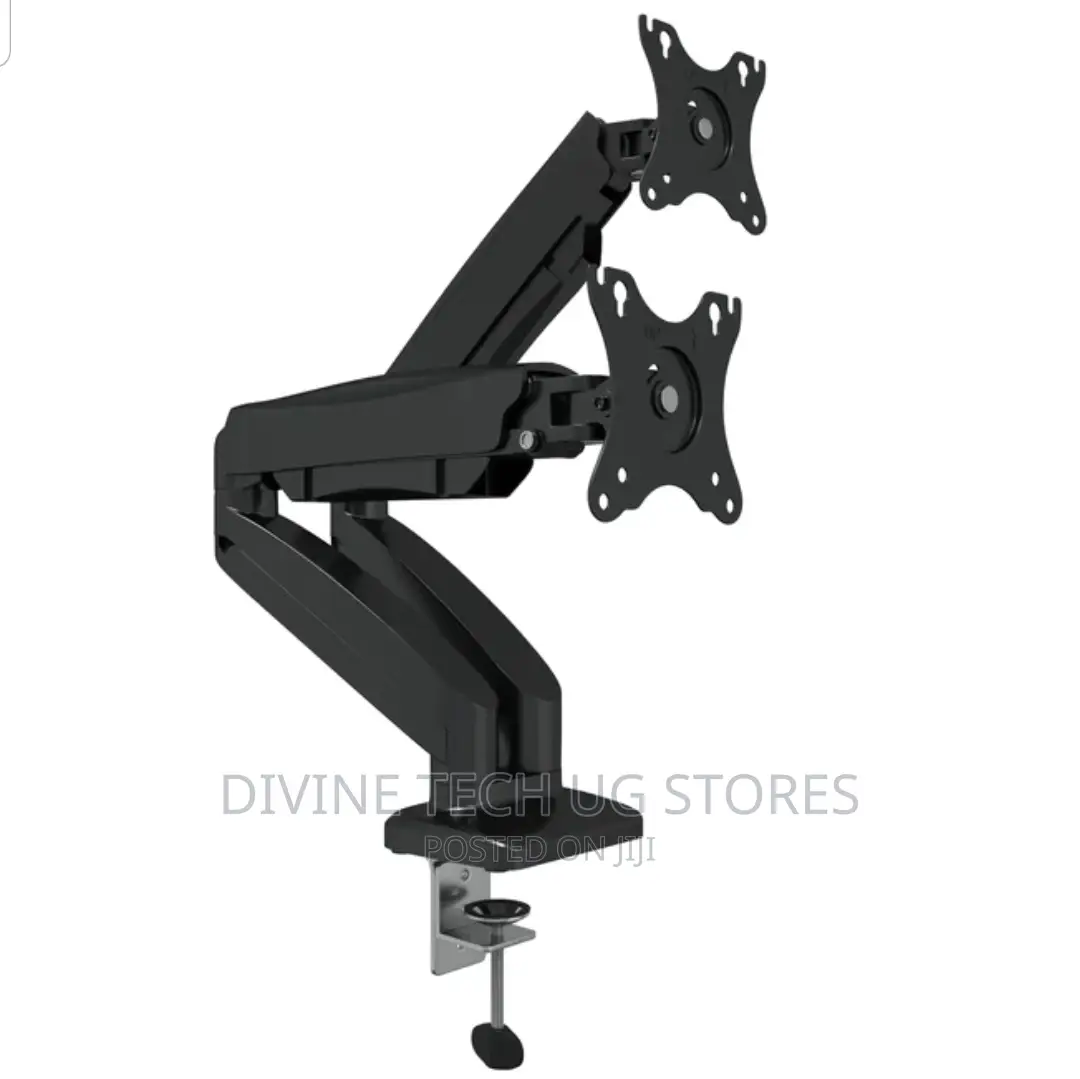 Dual Monitor Desk Mount Stand Full Motion Arm 17"- 32 Inch