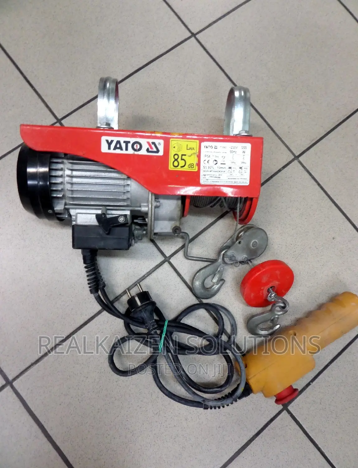 Poland YATO Premium 300kg Electric Hoist Winch 550W in Central