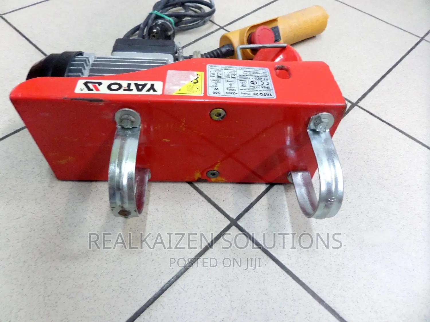 Poland YATO Premium 300kg Electric Hoist | Winch 550W