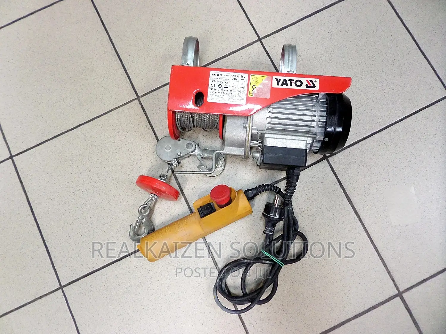 Poland YATO Premium 300kg Electric Hoist | Winch 550W
