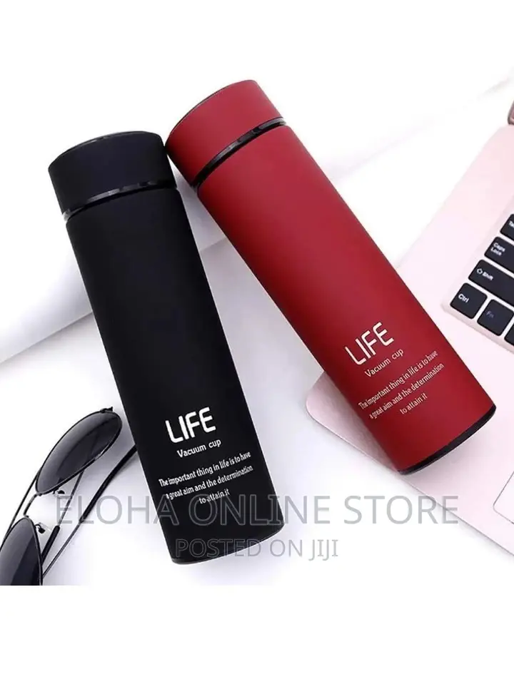 Life Tea Water Coffee Flask Vaccum Bottle