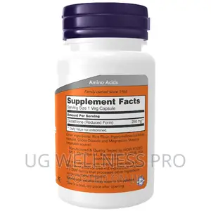 NOW Supplements, Glutathione 250mg, Detoxification Support