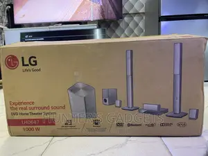 Photo - Lg Bluetooth Home Theater 1000 Watts With Fm Radio,Hdmi,Dvd