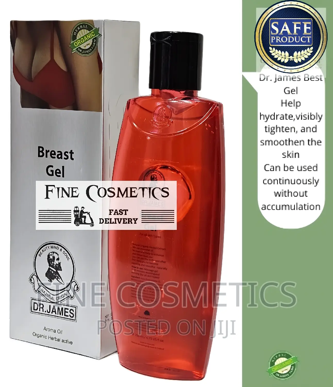 DR JAMES BREAST FIRMING GEL | Chest Lifting + Tightening Gel