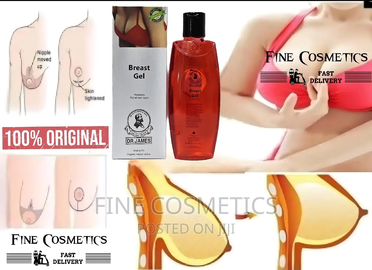 DR JAMES BREAST FIRMING GEL | Chest Lifting + Tightening Gel