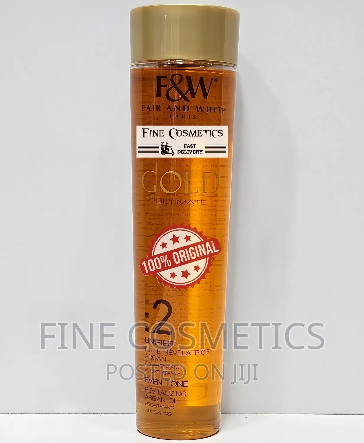 FAIR AND WHITE GOLD:2 |Revtalizing, Toning + Brightening Oil