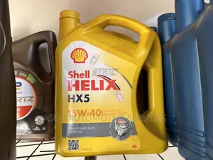 Photo - Shell Helix HX5 15w-40 Petrol Engine Oil. 4 Litre