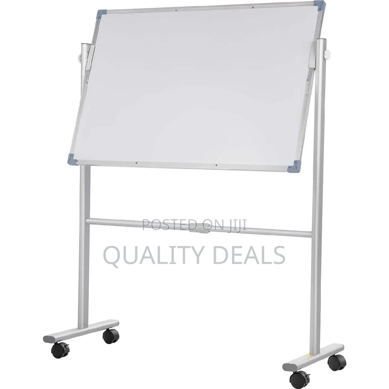 90x120 White Board , Stand, Markers and Eraser